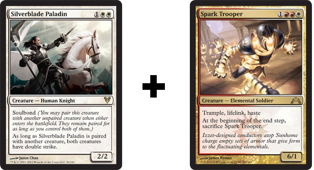 Strategic pairing can improve both cards' sales appeal.
